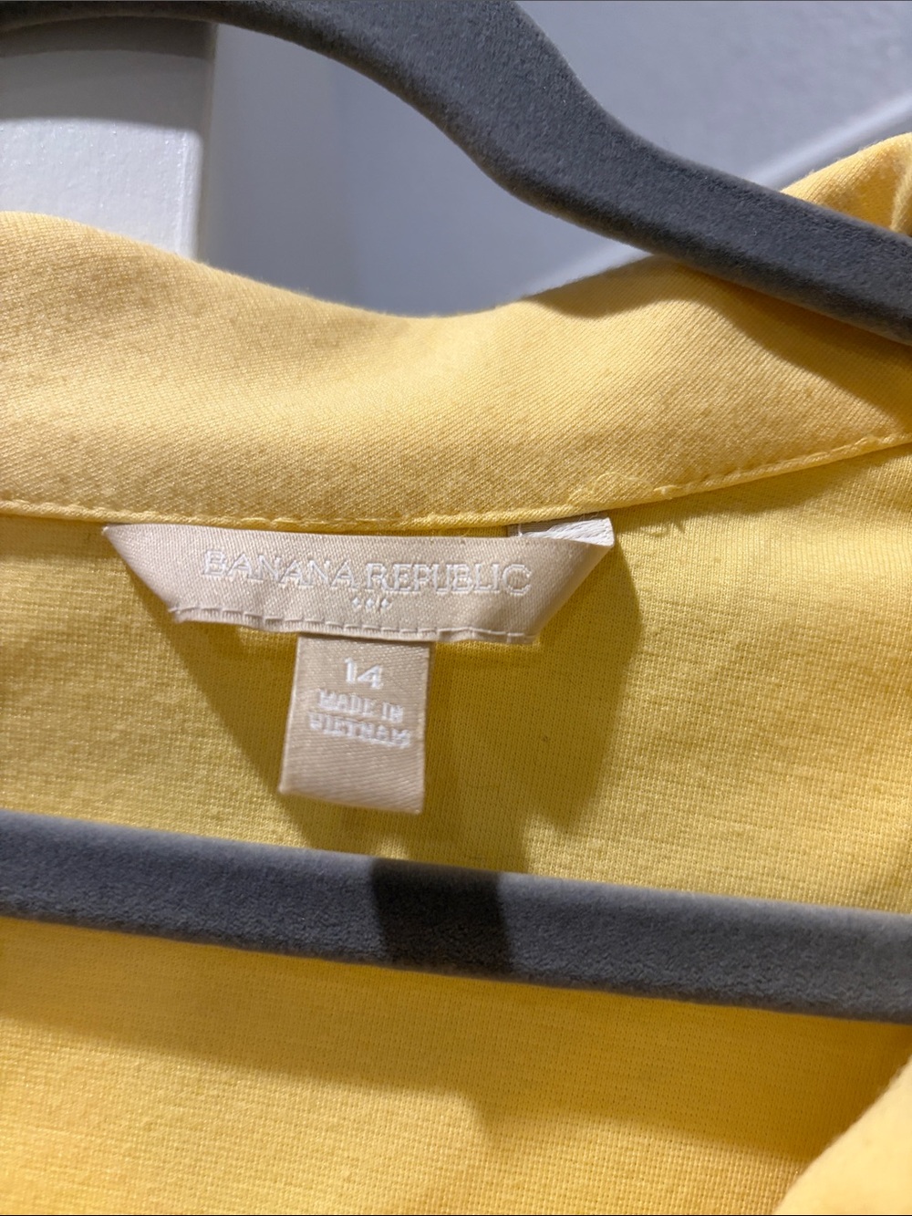 Banana Republic Pale Yellow Midi Dress with Cowl Neck - Picture 2 of 7